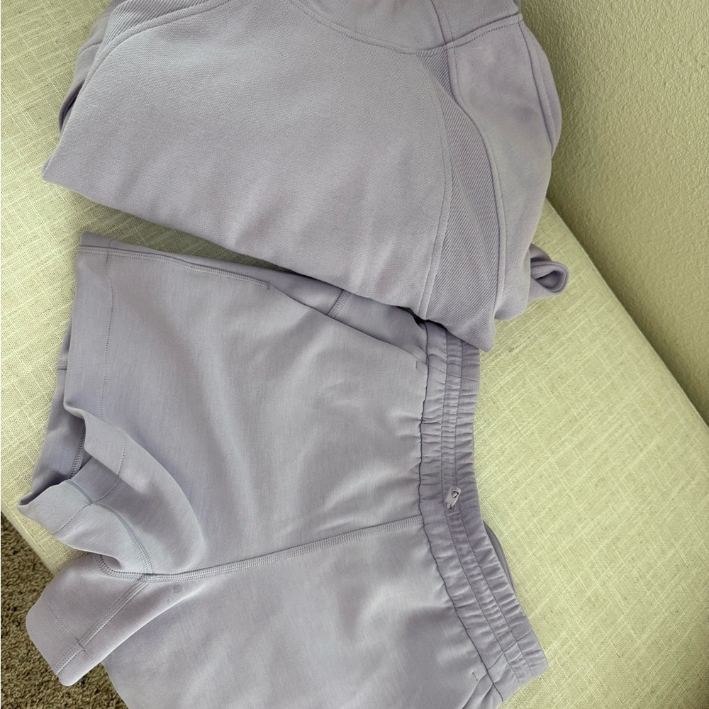 Lululemon Suba Hoodie and Shorts Set